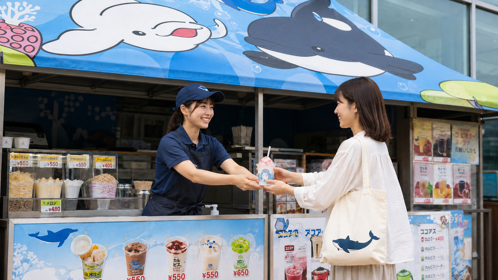 Fast Food Box BM(名古屋港水族館内)など